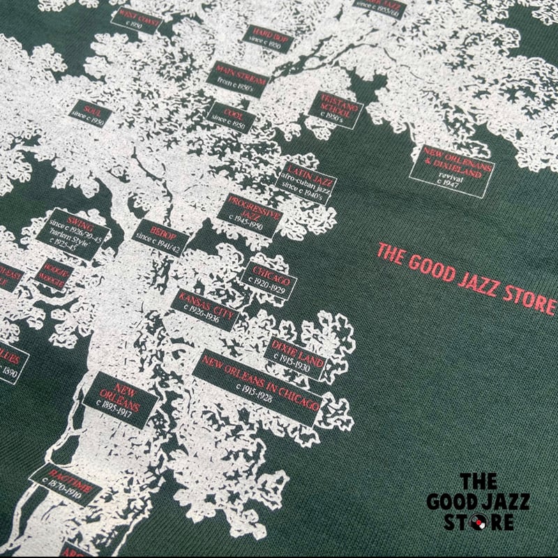 ADLIB CAT: JAZZ HISTORY TREE GREEN | THE GOOD