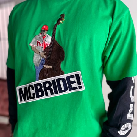 Mcbride Tee-GREEN by ADLIB CAT