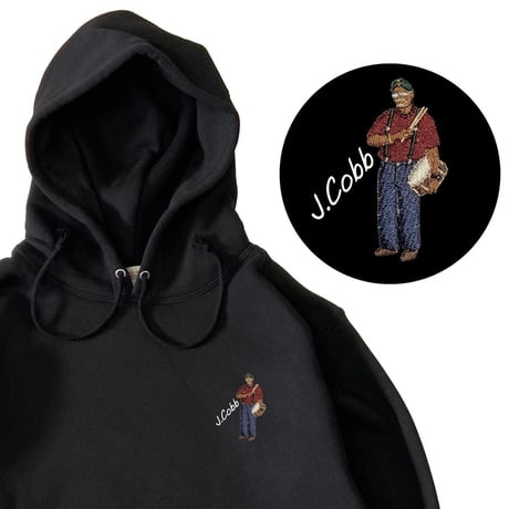 ADLIB CAT: J.Cobb EMB Hoodie  BLACK