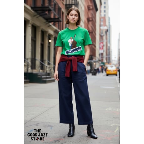 Mcbride Tee-GREEN by ADLIB CAT