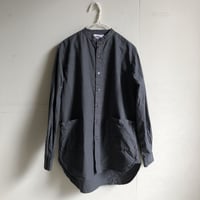 Yarmo  Band Collar Shirts（Charcoal）