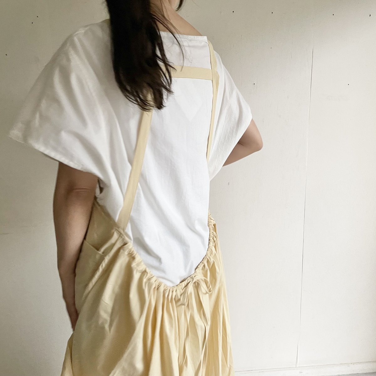 Yarmo Oversized Poncho Tunic（ White ） | BTR