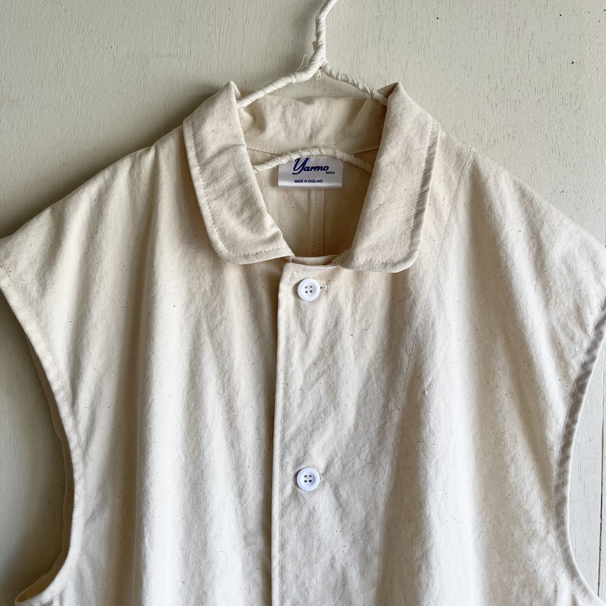 ※値下げ※美品※ yarmo（ヤーモ）| oversized work coat yarmo/ヤーモ】Quilting Lab Coat キルティングラボコート