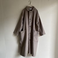 Yarmo Oversized Sleeveless Work Jacket（ Natural