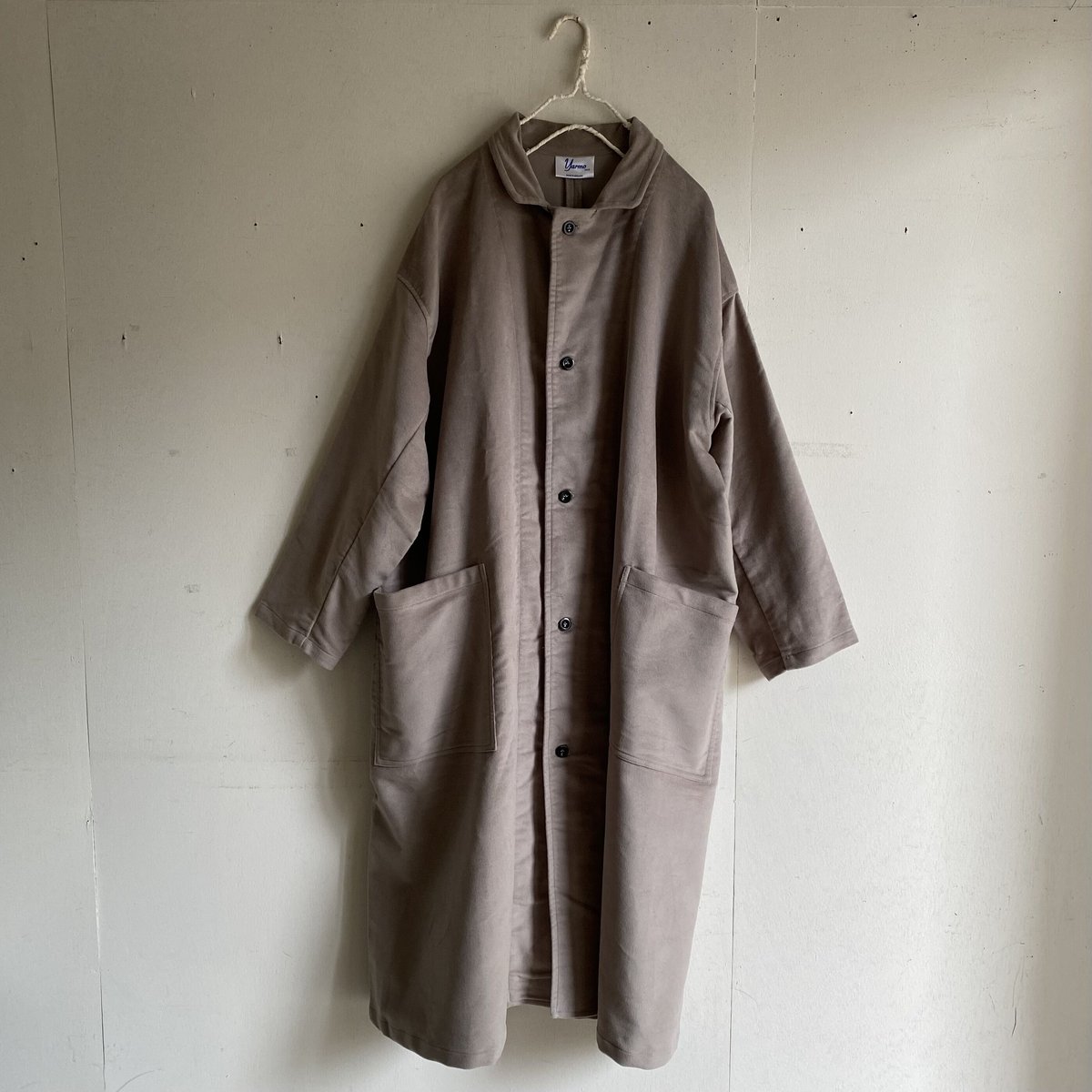 ジャケット・アウター YARMO WOOL MELTON LAB COAT Yarmo Lab Coat（ Taupe ） | BTR