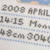 No. 044. Baby Sampler ~Blue~ DL版
