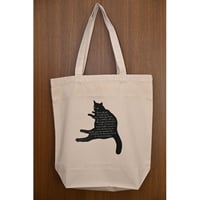 ★NEWカラー入りました★アニプロ オリジナル猫 帆布トートバッグ 　中　350mm×360mm　マチ100mm