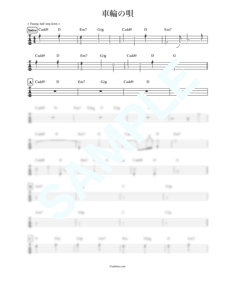 希少□Robben Ford□Tiger Walk□TAB楽譜□ロベンフォード