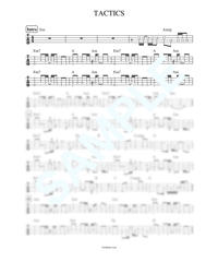 ★楽譜/安全地帯/ライブ/ENDLESS/タブ譜/バンドスコア ENDLESS RAIN ギターベース TAB 【 X Japan エックス