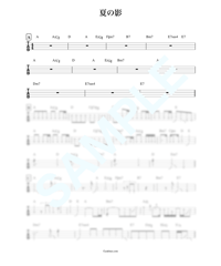 雨あがりの夜空に / RCサクセション【ベース・タブ譜】 | Bass Score