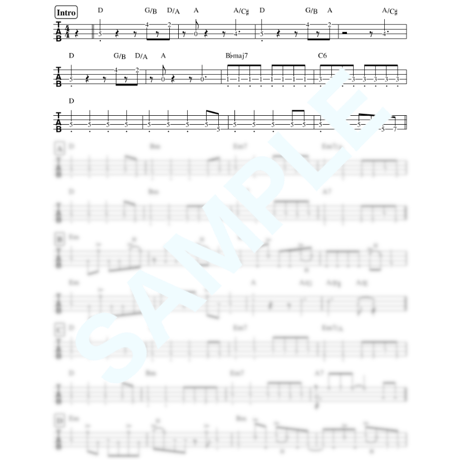 ★楽譜/松田聖子/ベストヒット/タブ譜/完全バンドスコア 現代ギター | 【楽譜】ソロ・ギターで弾く 松田聖子ヒット