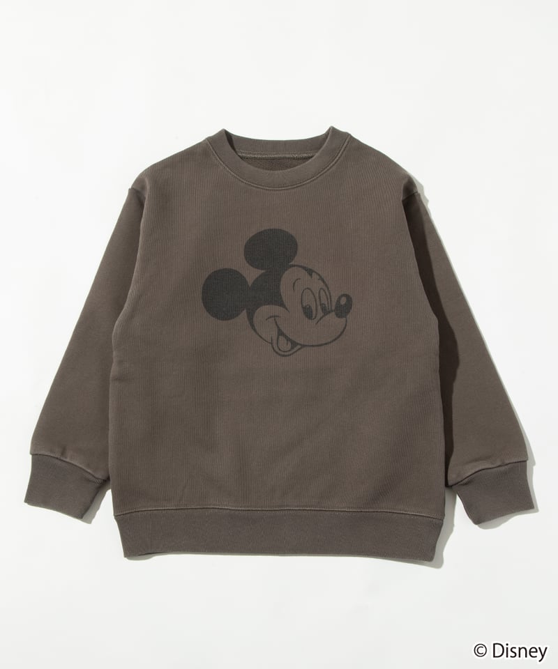Disney / KIDS SWEAT TOP(ミッキー)【WCJ-TD-002DGY01】