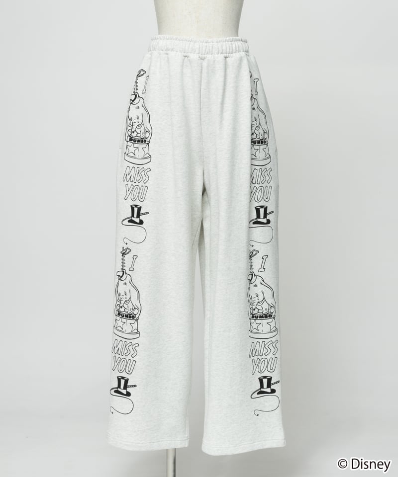 Disney / SWEAT PANTS(ダンボ)【WCJ-TD-053GRY27】※6月上旬