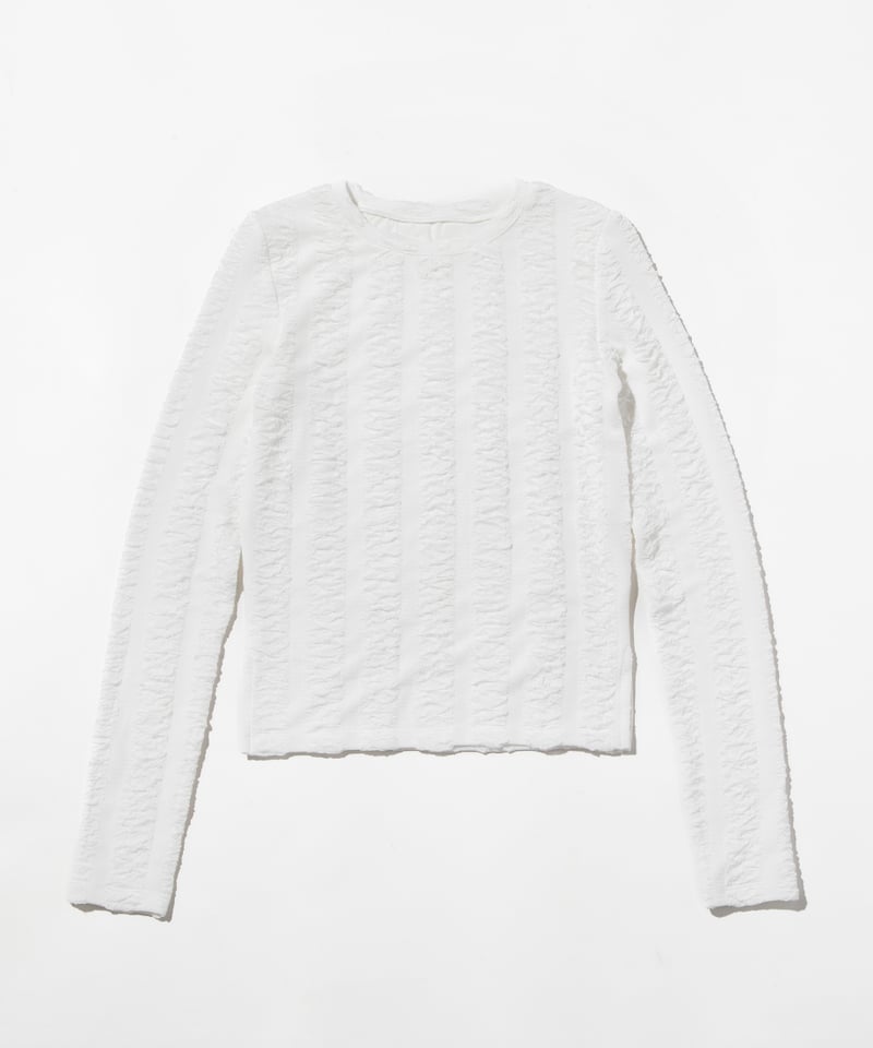 ジャガードTOPS【WCJ-PP-125WHT】 ※10月中旬発送予定 | WCJ OFFIC