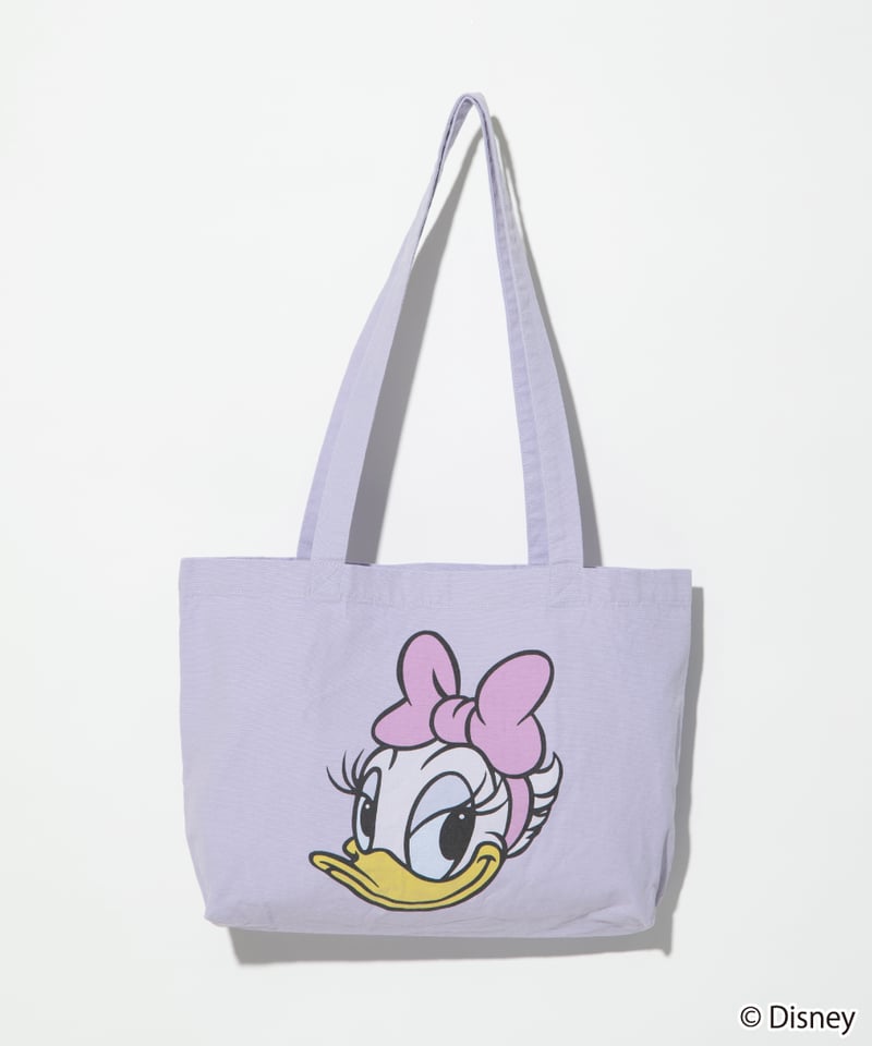 Disney / WIDE TOTE BAG(デイジー)【WCJ-TD-006PUR04】 |