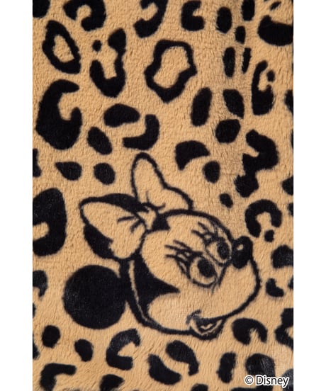 Disney / LEOPARD DESIGN COAT【WCJ-NA-048BEG-BLK】