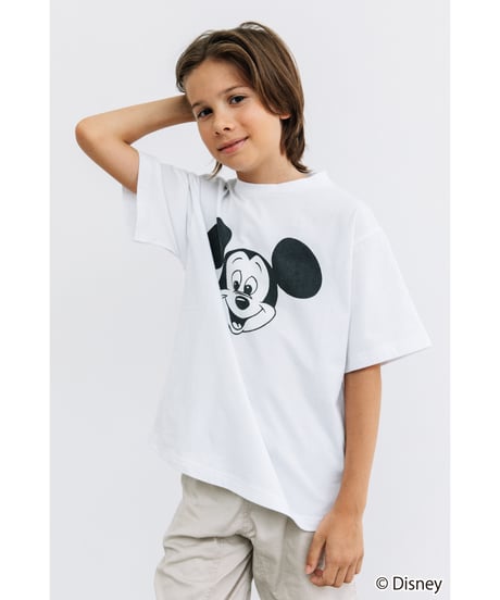 Disney / KIDS TEE（ミッキー）【WCJ-GC-051WHT01】