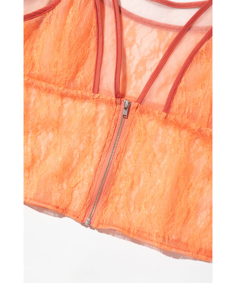 レースキャミソール【WCJ-PP-092ORE】 | WCJ OFFICIAL WEB STORE