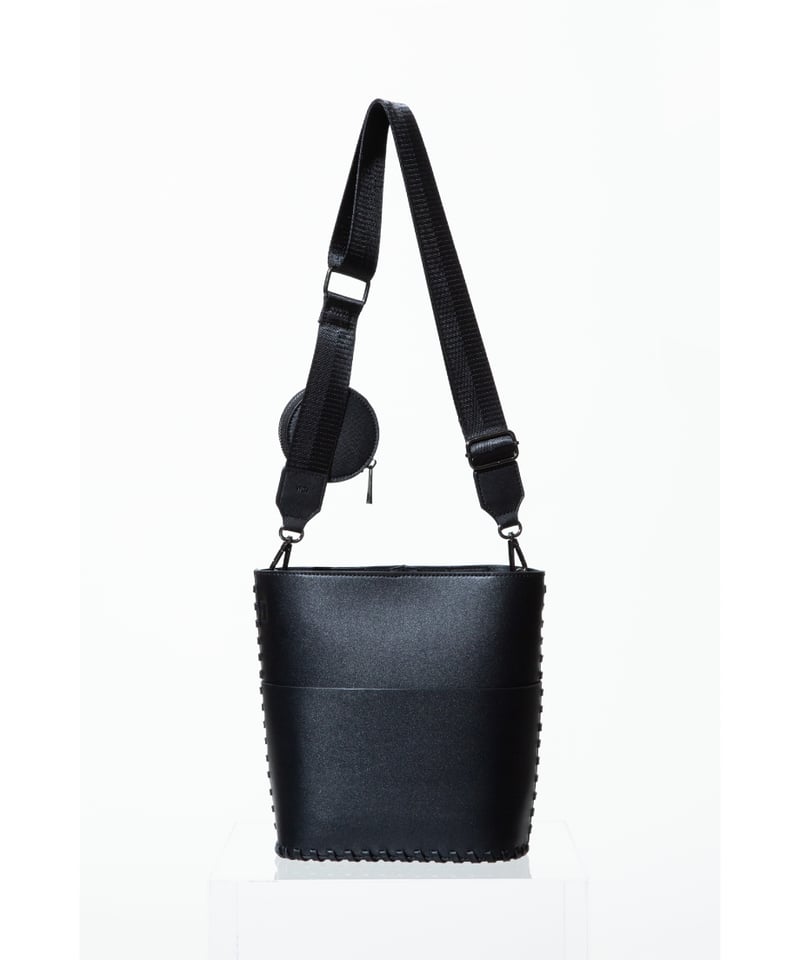 かがりステッチショルダーバッグ【WCJ-MT-149BK】 | WCJ