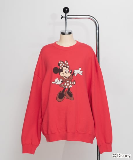 Disney / BIG SWEAT TOP(ミニー)【WCJ-NA-041RED02】