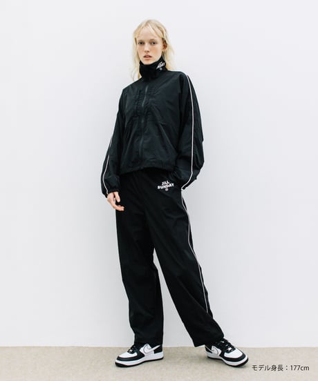 【撥水】トラックパンツ【WCJ-AB-085BLK】