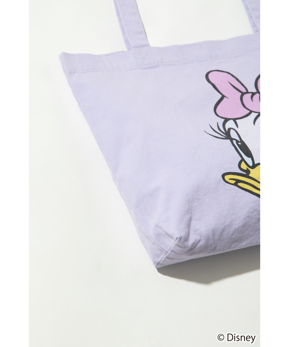 Disney / WIDE TOTE BAG(デイジー)【WCJ-TD-006PUR04】 |