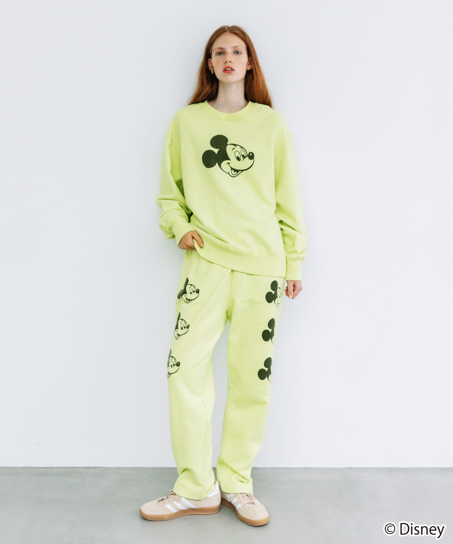 WCJ ミッキースウェット Disney / SWEAT PANTS(ミッキー)【WCJ-NA-050PNK01】 | W