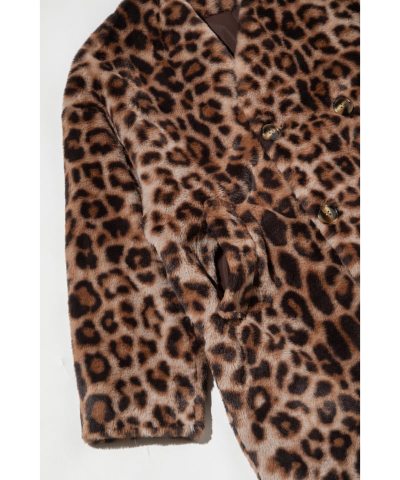 【WCJ】レオパードコート WCJ-JF-068BRN レオパードコート【WCJ-JF-068BRN】 | WCJ OFFICIAL WEB STORE