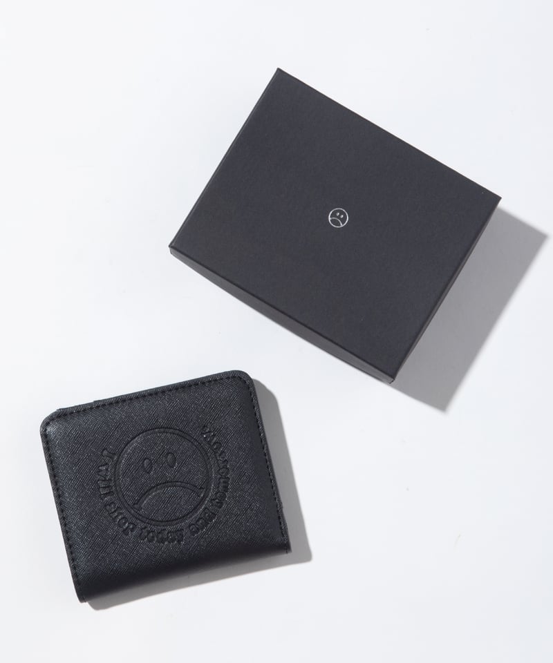 WCJ フェイスウォレット★ブラック×グリーン　二つ折り財布 WCJ フェイスウォレット☆ブラック×グリーン 二つ折り財布