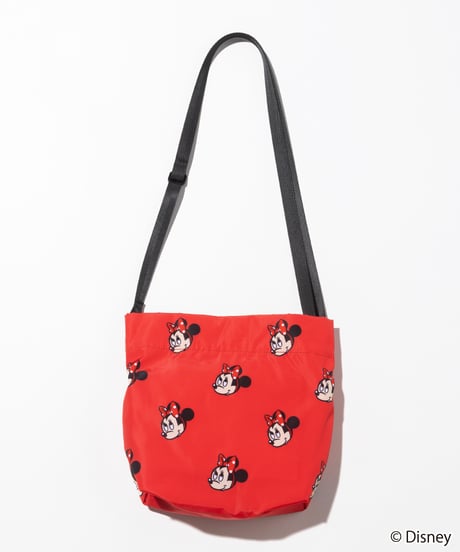 【撥水】Disney / SHOULDER BAG（S）(ミニー)【WCJ-TD-033RED02】