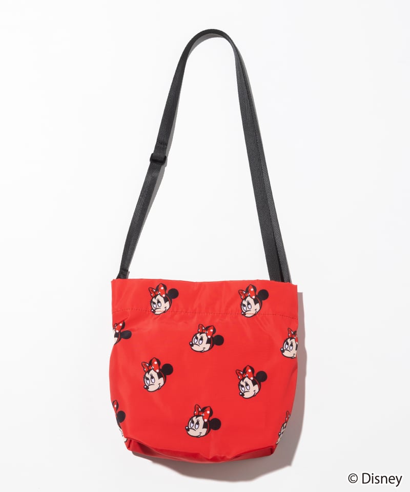 撥水】Disney / SHOULDER BAG（S）(ミニー)【WCJ-TD-033RED