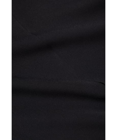 【速乾】【防シワ】ベルト付きワイドセンタープレスパンツ【WCJ-TA-002BLK】