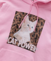 CAT POWER SWEAT HOODIE【WCJ-NA-011LPK】