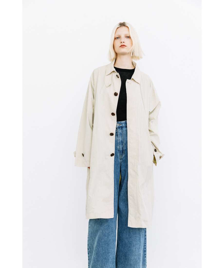 未使用品 foufou ステンカラーコート(UJOH バーバリー好きに) 撥水】ステンカラーコート【WCJ-JF-066IVO】 | WCJ OFFICIAL WEB