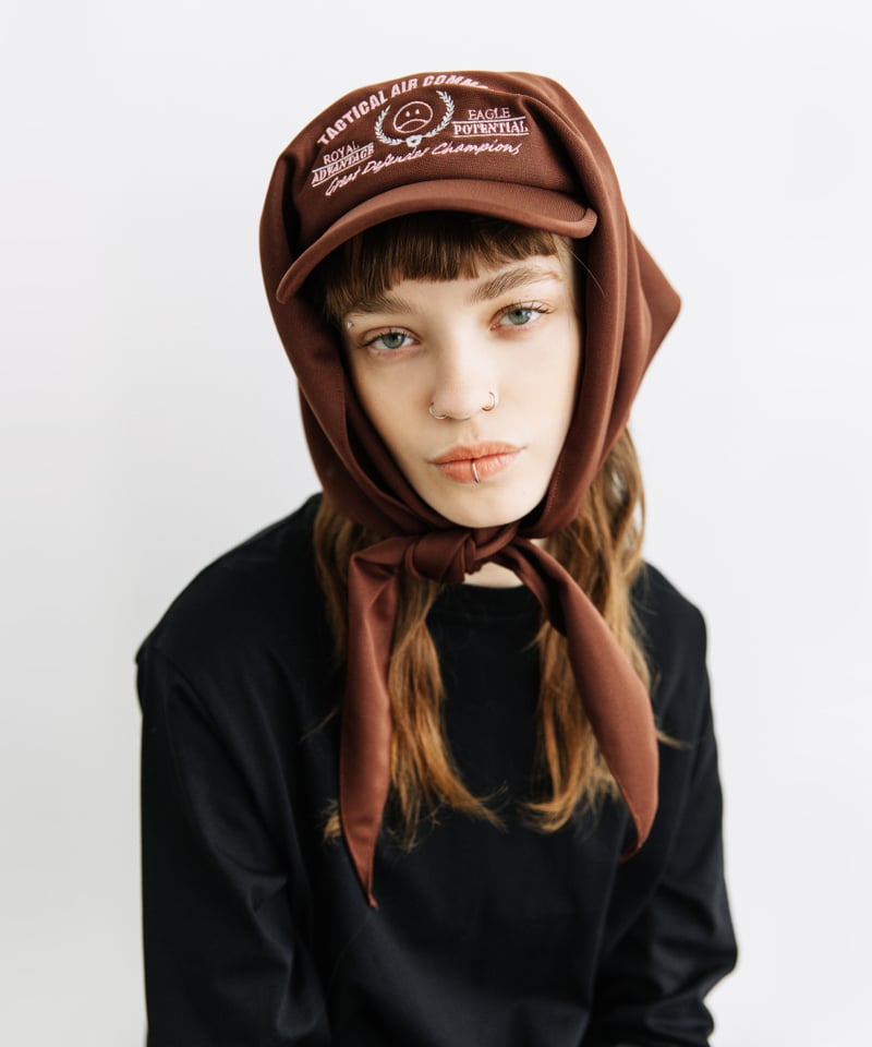 スカーフキャップ【WCJ-SM-063BRN】 | WCJ OFFICIAL WEB STORE