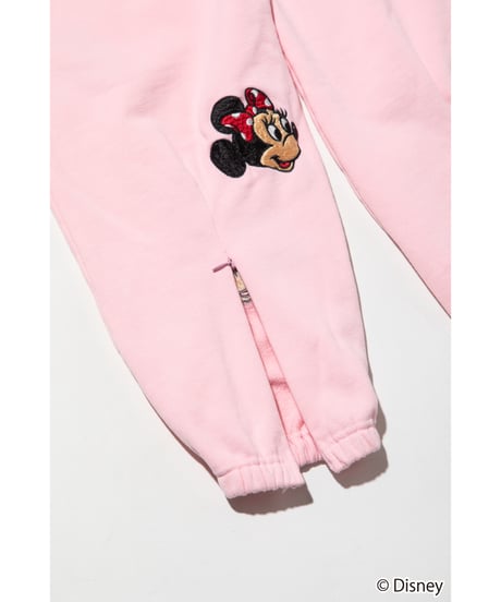Disney / EMBROIDERY SWEAT PANTS(ミニー)【WCJ-TD-045LPK02】