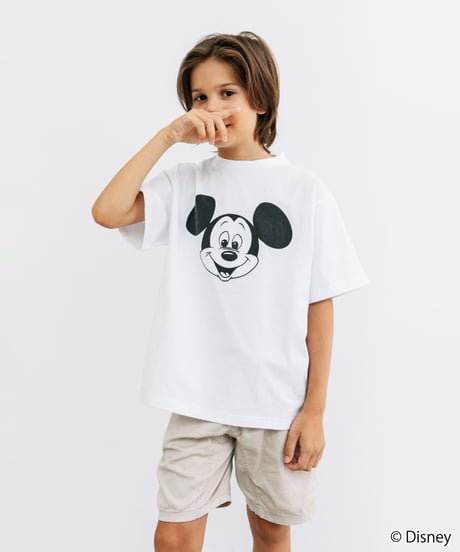 Disney / KIDS TEE（ミッキー）【WCJ-GC-051WHT01】