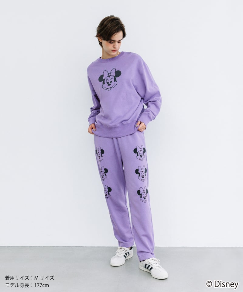 Disney / SWEAT PANTS(ミニー)【WCJ-NA-032PU】 | WCJ O Disney / SWEAT PANTS(ミニー)【WCJ-NA-032PU】 | WCJ O