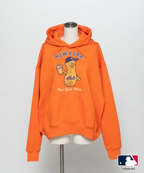 MLB HOODIE(ニューヨーク・メッツ)【WCJ-GC-058ORE-NYM】