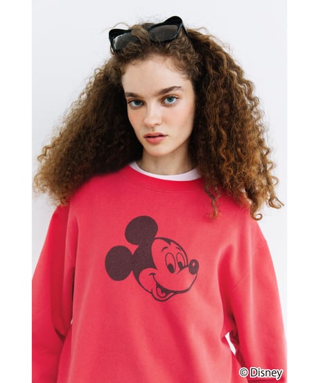 Disney / SWEAT TOP(ミッキー)【WCJ-NA-020RD】