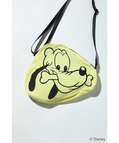 Disney / FACE DESIGN SHOULDER BAG（S）(プルート)【WCJ-GC-057YEL07】