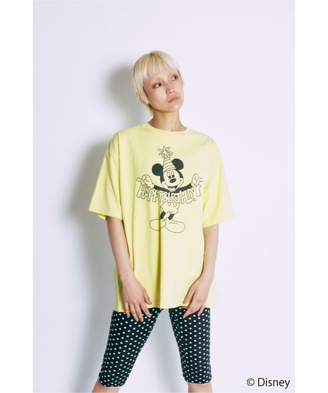 Disney / HAPPY BIRTHDAY TEE(ミッキー)【WCJ-TD-005LIM01】