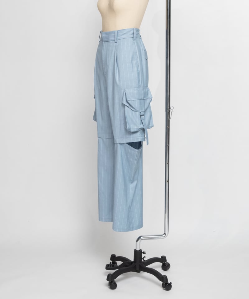 MARNI】 マルニ ストライプスラックスパンツ X453