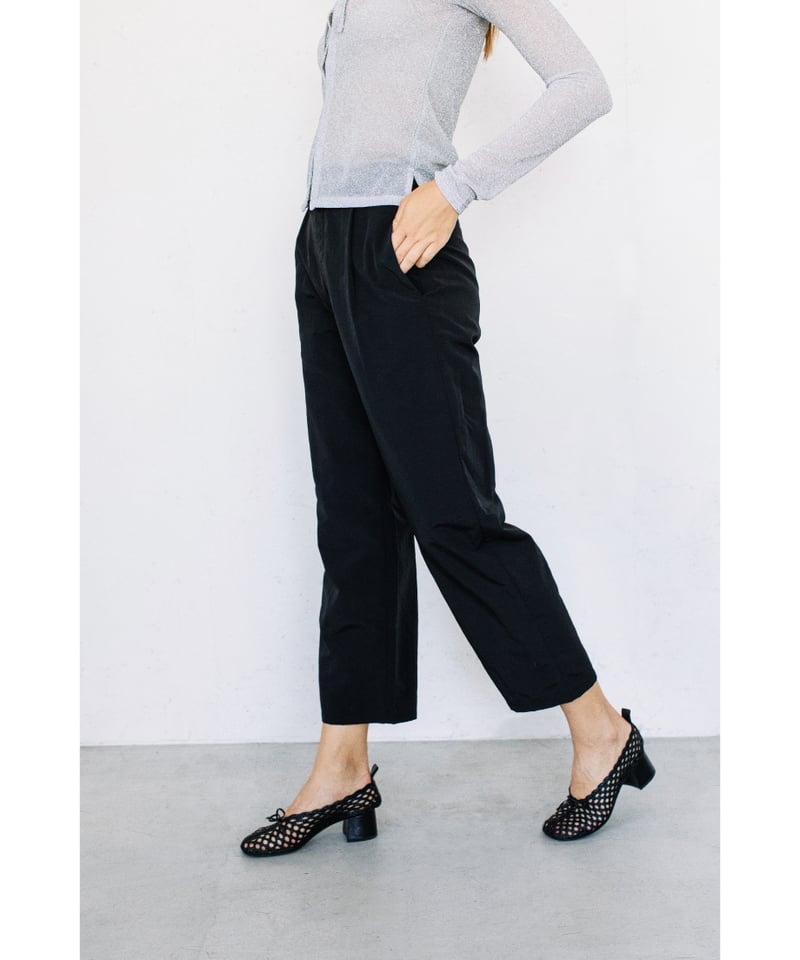 さあたん　wcj ブラック サイドストライプパンツ wcj ブラック サイドストライプパンツ