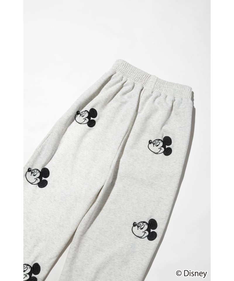 Disney / EMBROIDERY SWEAT PANTS(ミッキー)【WCJ-TD-04