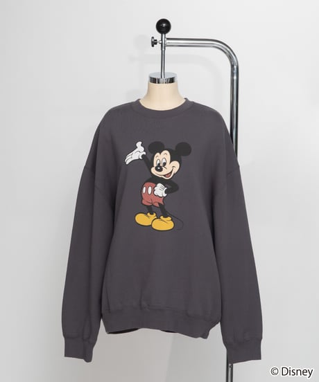 Disney / BIG SWEAT TOP(ミッキー)【WCJ-NA-041DGY01】
