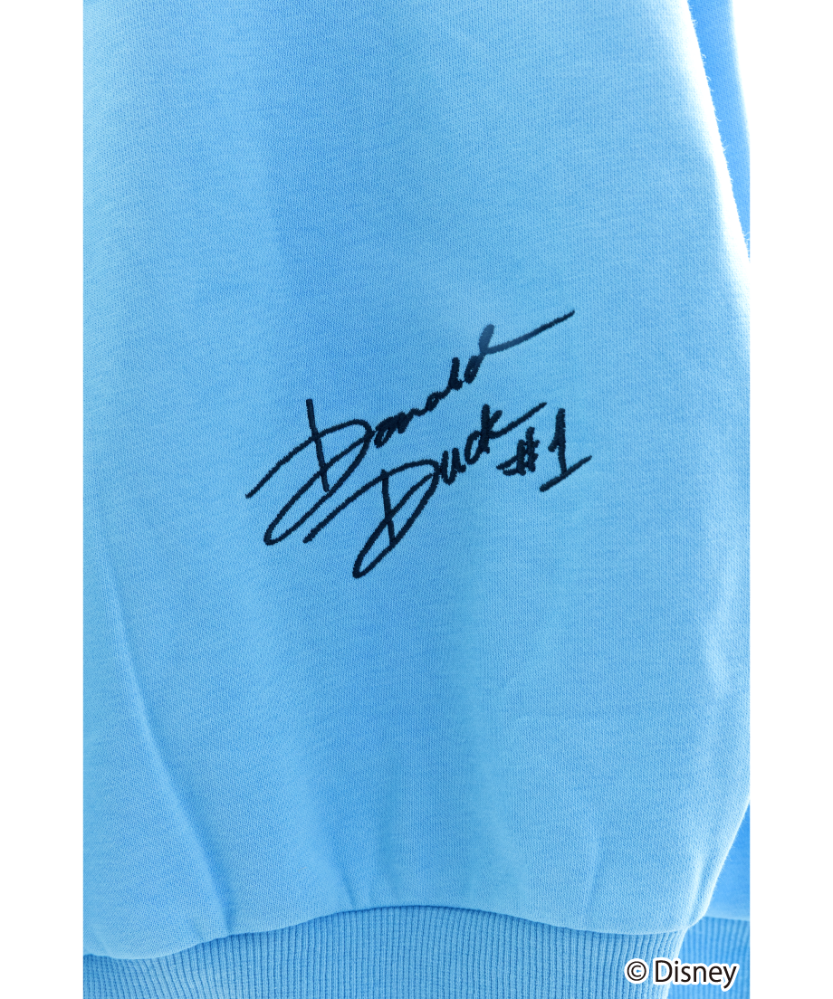 Disney / EMBROIDERY ZIP HOODIE(ドナルド)【WCJ-TD-044