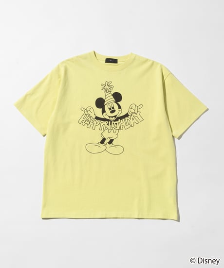 Disney / HAPPY BIRTHDAY TEE(ミッキー)【WCJ-TD-005LIM01】