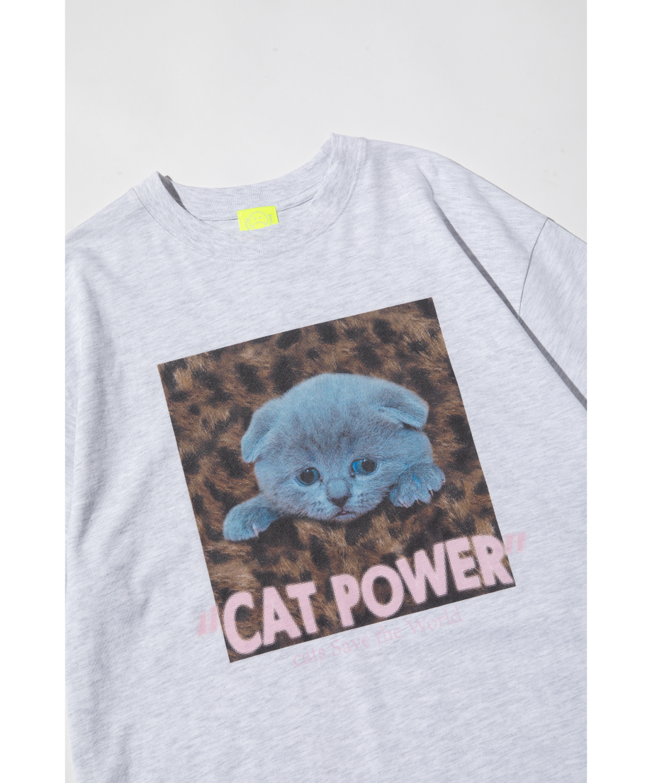 3連休限定価格 新品未使用未開封 WCJ CAT POWER Tシャツ CAT POWER SS TEE【WCJ-LK-020BLK】 | WCJ OFFICIAL