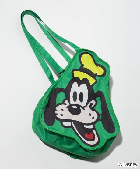 Disney / FACE DESIGN COLOR TOTE BAG(グーフィー)【WCJ-GC-059GRN06】
